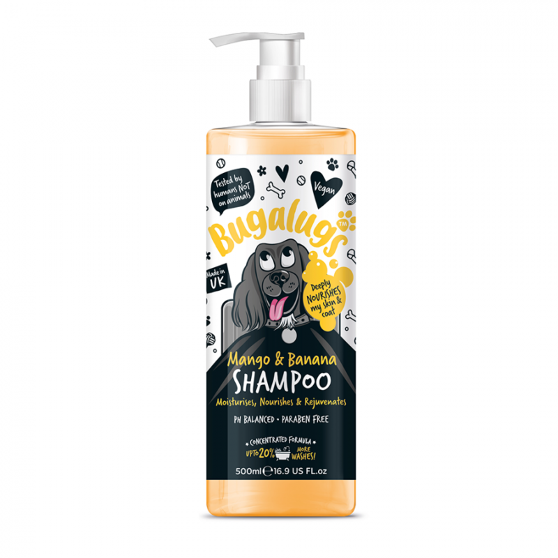 

Bugalugs Dog Shampoo - Mango & Banana - 500ml