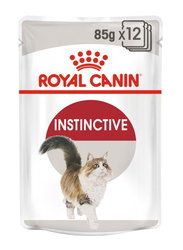 Royal Canin Instinctive Gravy Cat Wet Food, 12 x 85g