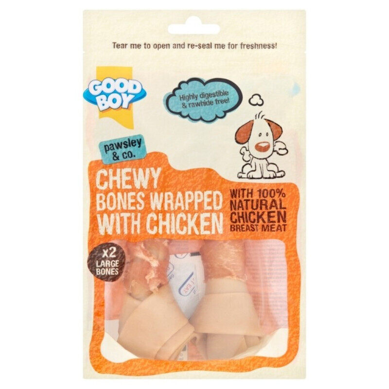 

Good Boy Dog Treat - Chicken Wrap Bone - L - 2pcs