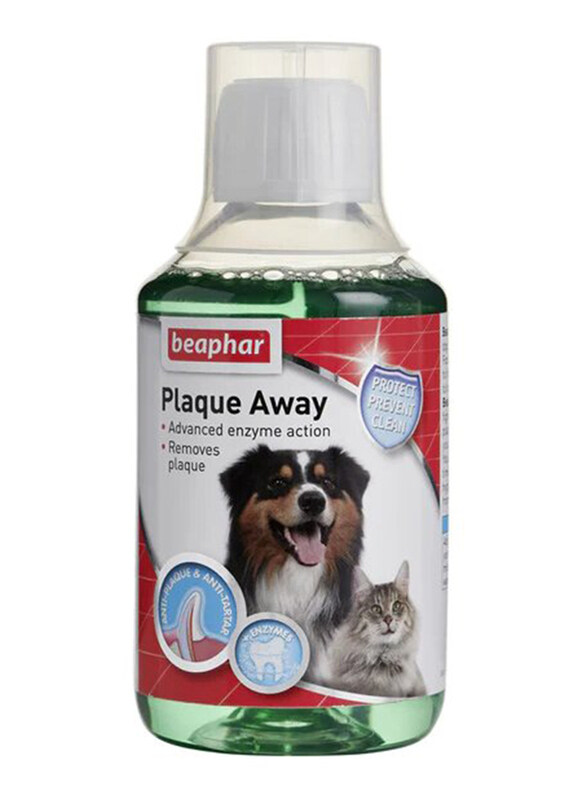 

Beaphar Plaque Away Mouth Wash, 250ml, Multicolour