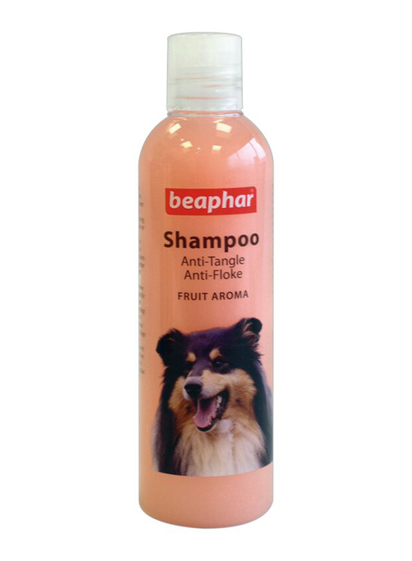 Beaphar Anti Tangle Shampoo for Long Coat for Dogs, 250ml, Pink