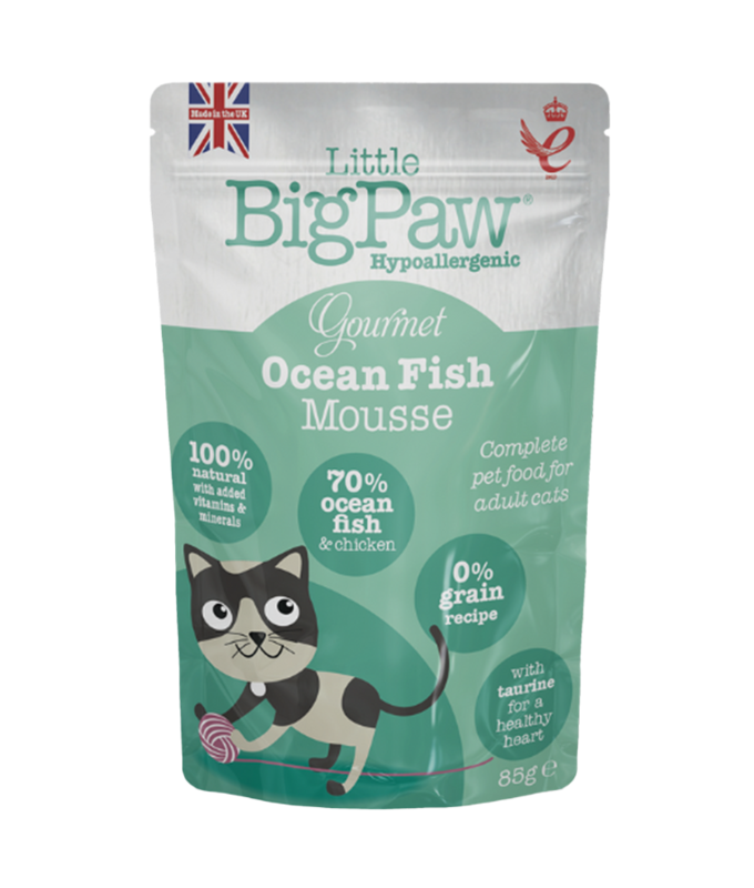 

Little BigPaw Cat - Ocean Fish Mousse - Pouch - BOX - 12*85g