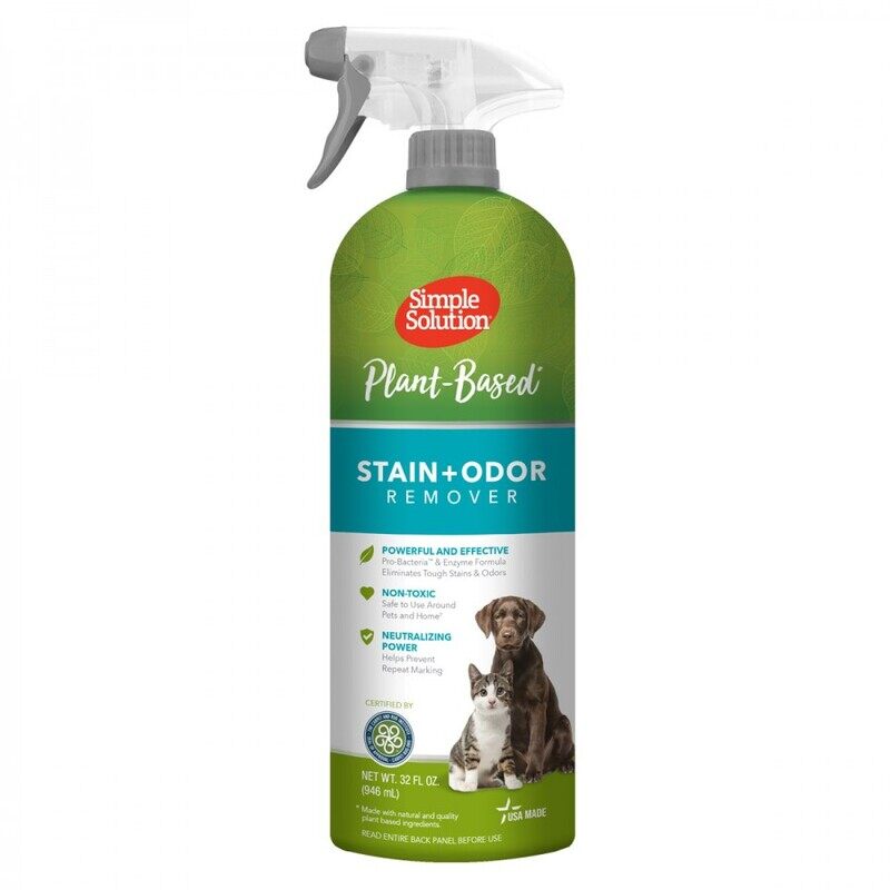 

SIMPLE SOLUTION Planet Based Stain & Odor Remover - Dog & Cat - 946ml