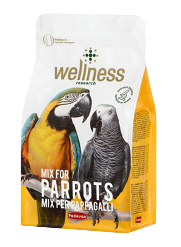 Padovan Wellness Large Parrot Special Mix Dry Food, 750g