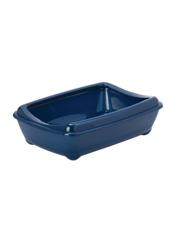 

Moderna Arist Cat Litter Box with Protection, Medium, Dark Blue