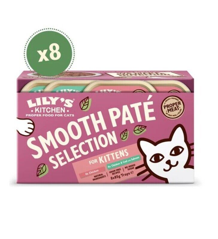 

Lily's Kitchen Kitten Pate - Multipack - Pouch - 8*85g