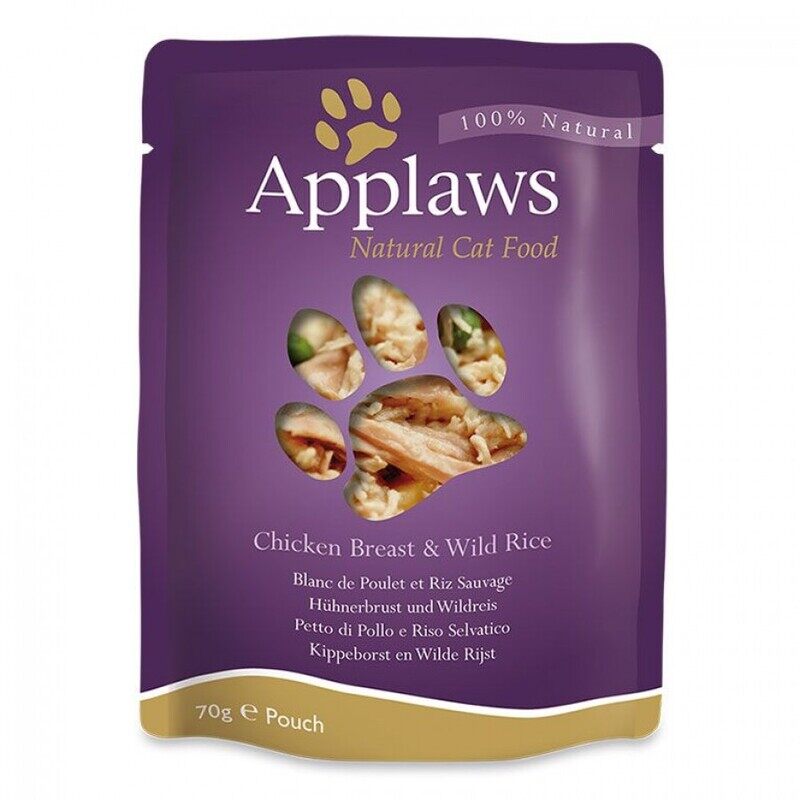 

Applaws Chicken with Rice Cat - Pouch - BOX - 12*70g