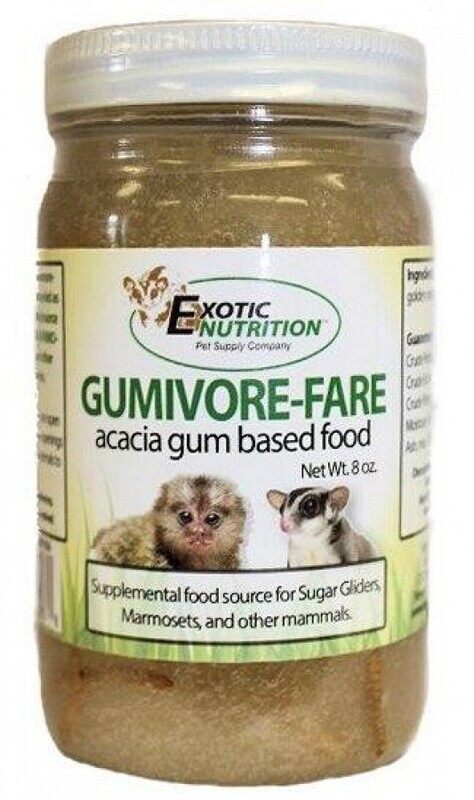 

Exotic Nutrition Gumovore Fare Acacia Gum Based Food - Sugar & Gumivore - 227g