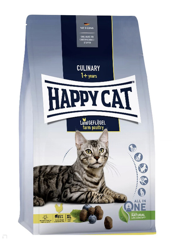 

Happy Cat Culinary Farm Poultry Adult Cat Dry Food, 10 Kg