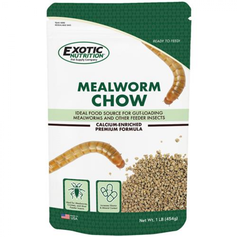 

Exotic Nutrition Mealworm Chow - 454g