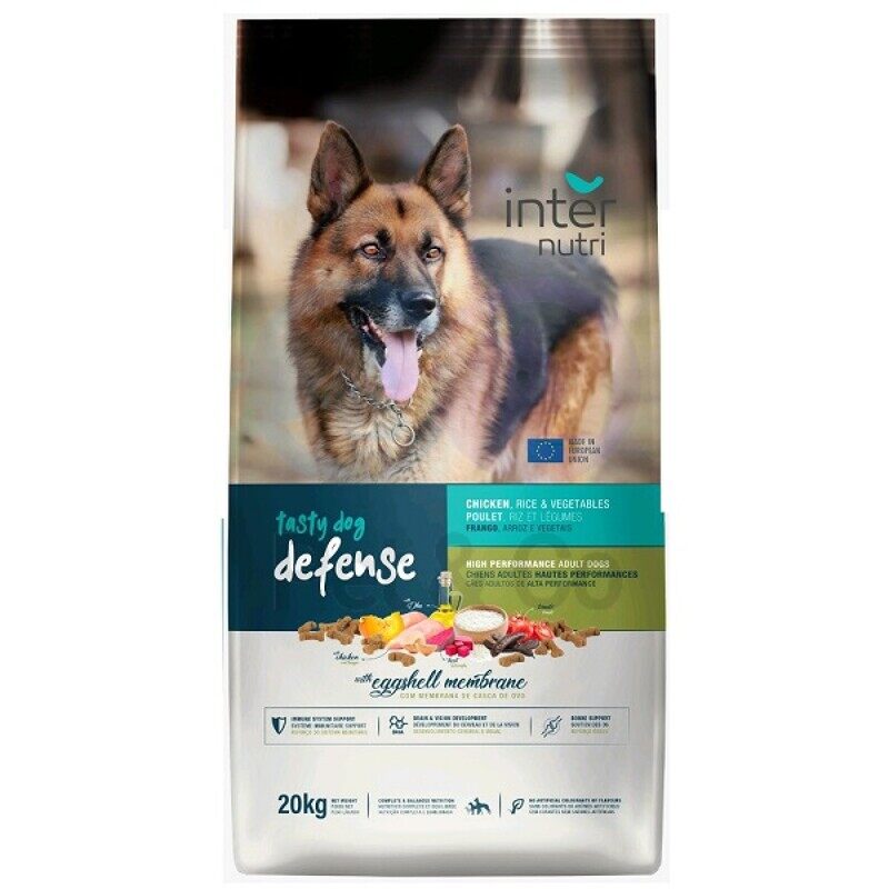 

Internutri TASTY Dog Defense - Chicken & Rice & Vegetable - 20kg