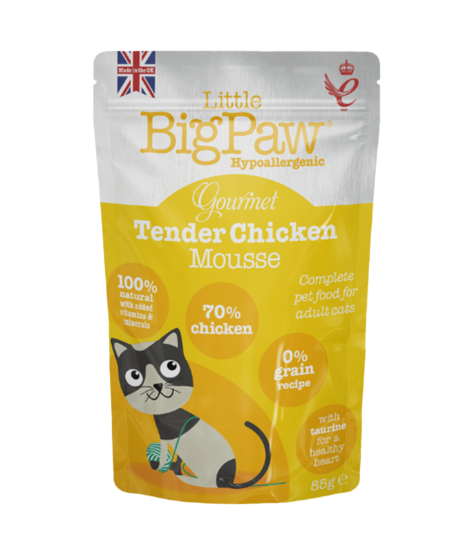 

Little BigPaw Kitten - Chicken Mousse - Pouch - BOX - 12*85g