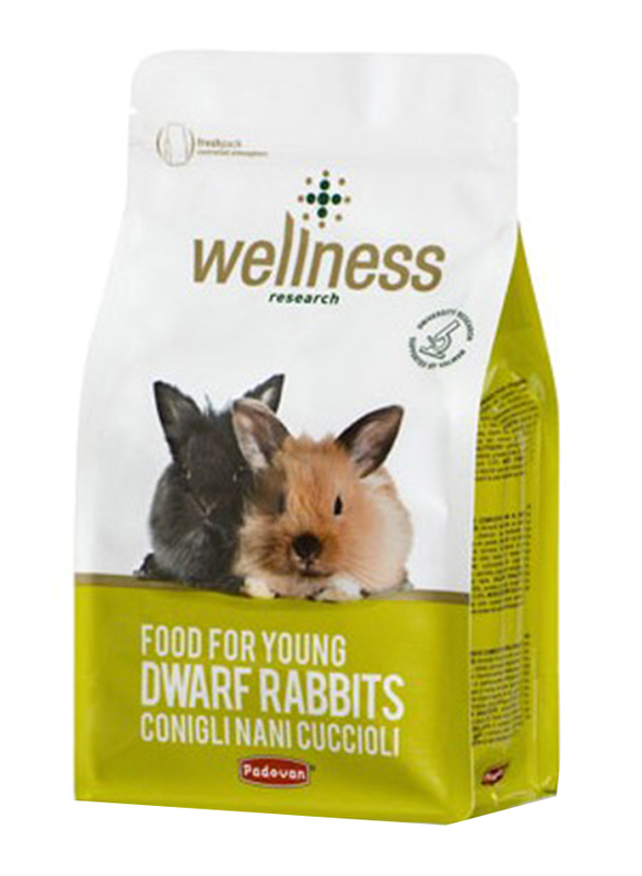 Padovan Wellness Young Dwarf Special Mix Dry Rabbit Food, 1 Kg