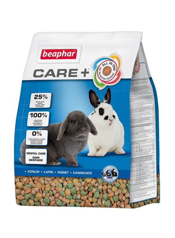 

Beaphar Care+ Adult Rabbit Dry Food, 1.5 Kg