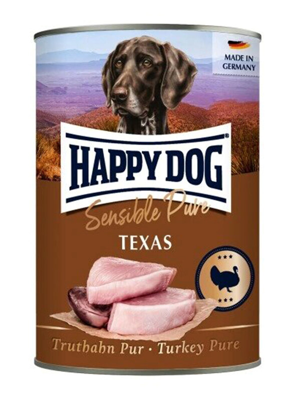 

Happy Dog Pure Turkey Can Dog Wet Food, 400g