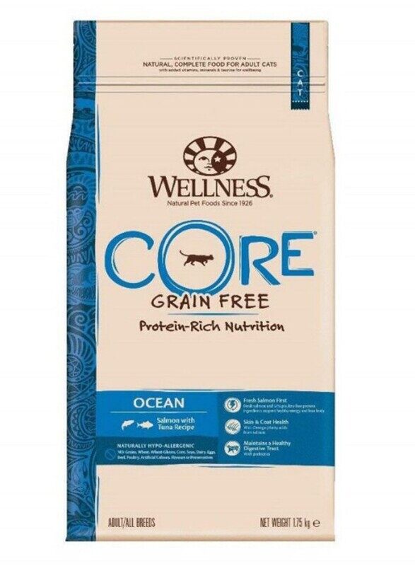 

Wellness CORE Adult Cat - Ocean Salmon with Tuna - 1.75kg