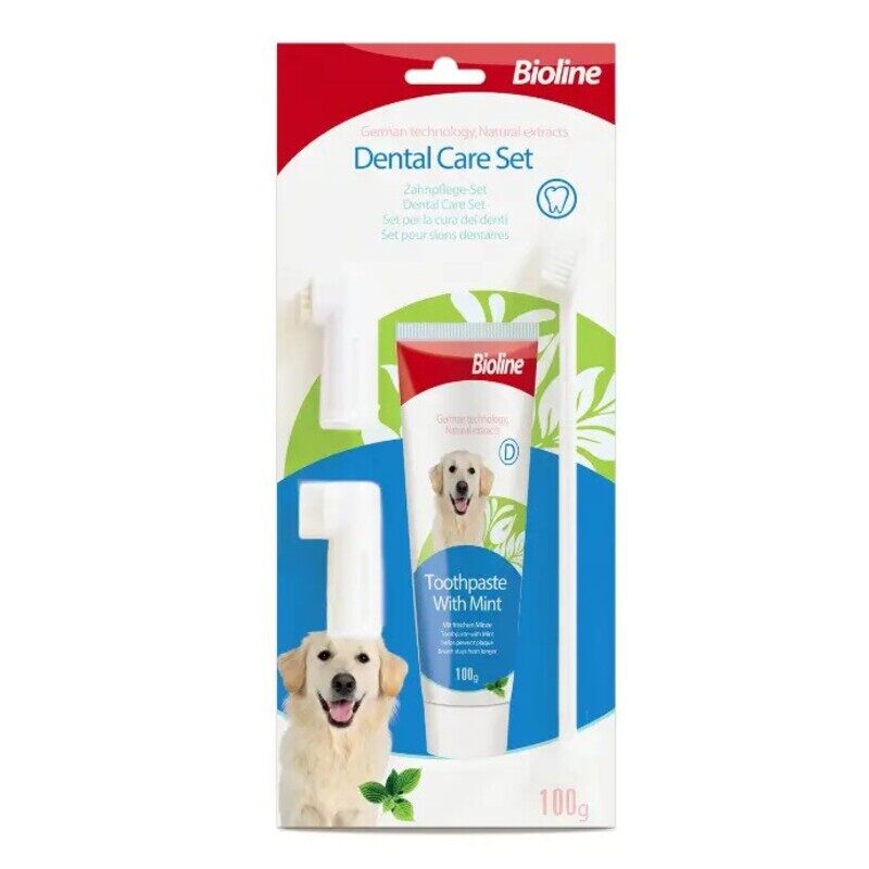 

Bioline Toothbrush Dental Care Set - Mint - 100g