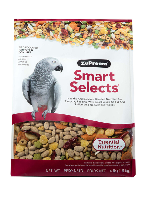 

Zupreem Smart Select Parrots & Conures Dry Birds Food, 1.8Kg