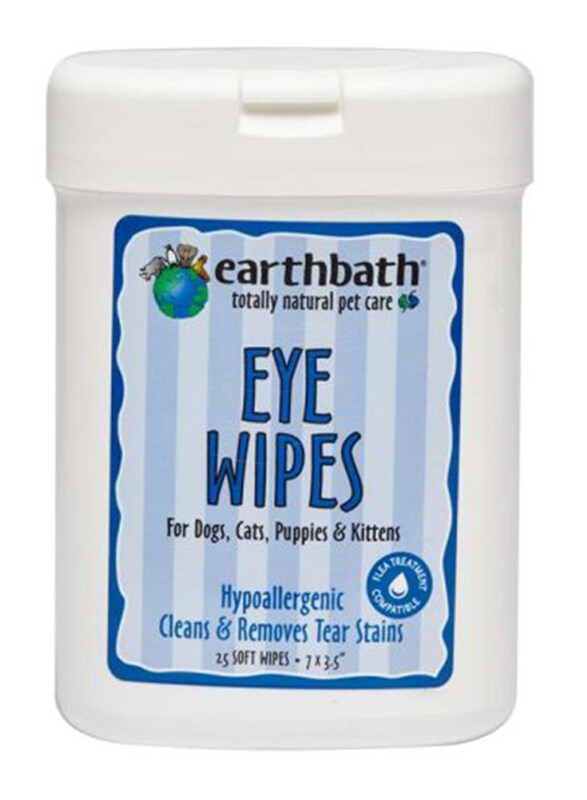 

Earth Bath Hypo-Allergenic Eye Wipes without Fragrance, 25-Piece, M, Blue