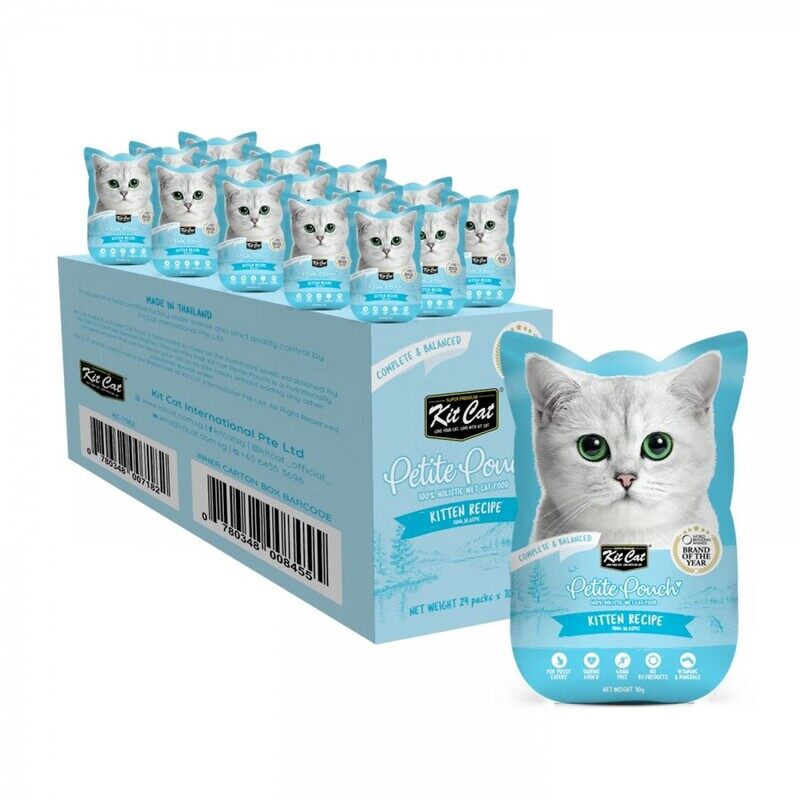 

KitCat Petite - Kitten Tuna - Pouch - BOX - 24*70g