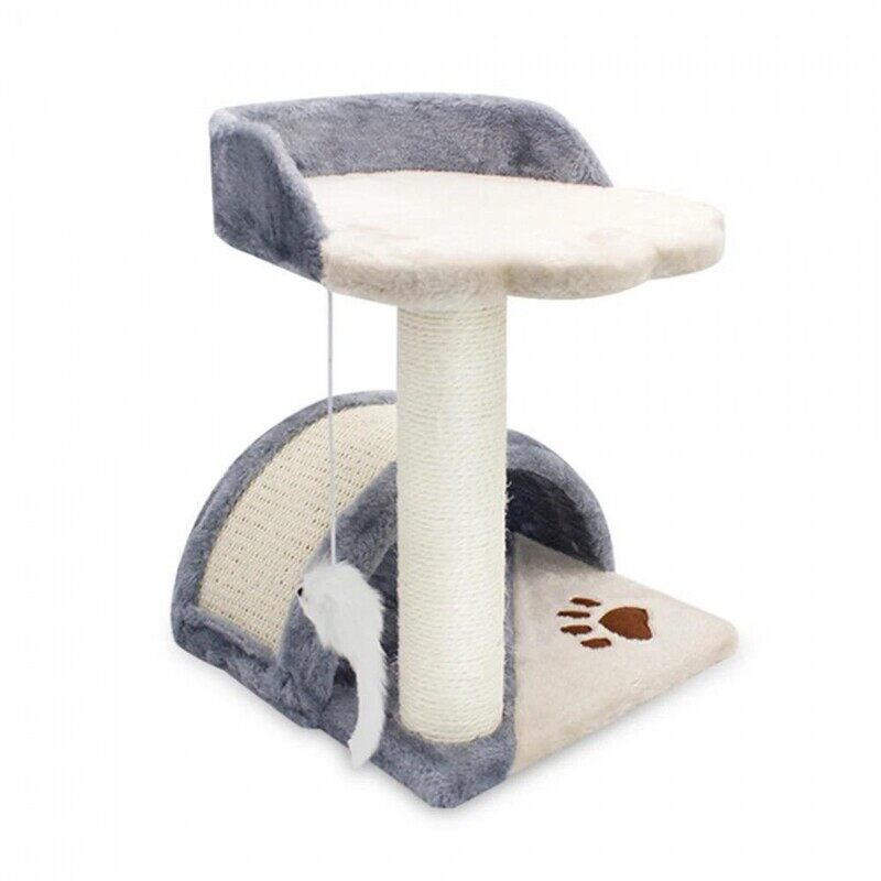 

Generic Cat Tree With Scratcher - Brown - 40*30*30cm - M