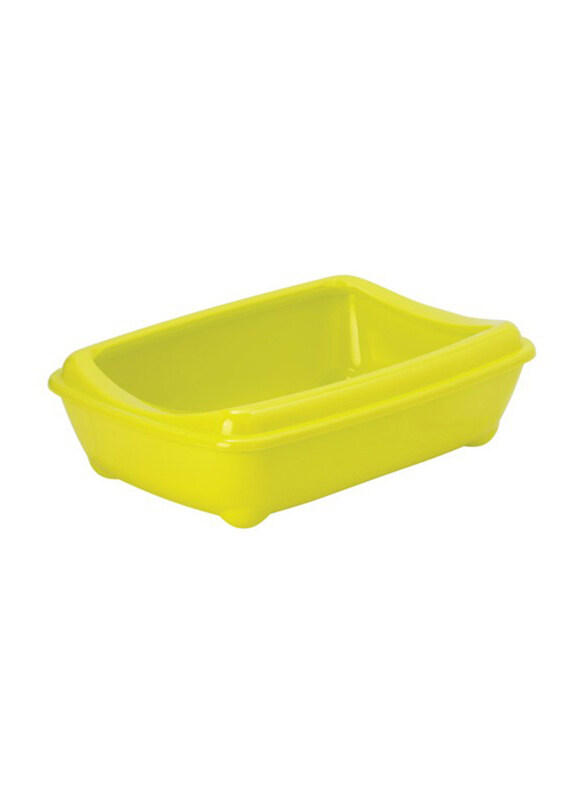 

Moderna Arist Cat Litter Box with Protection, Large, Yellow