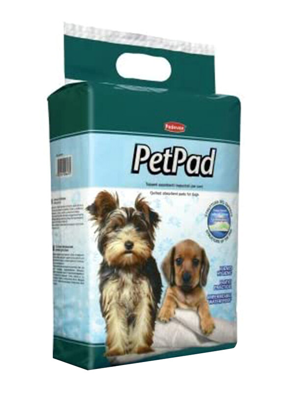 

Padovan PetPad for Dogs, 60 x 90cm, 10 Pieces, Large, White