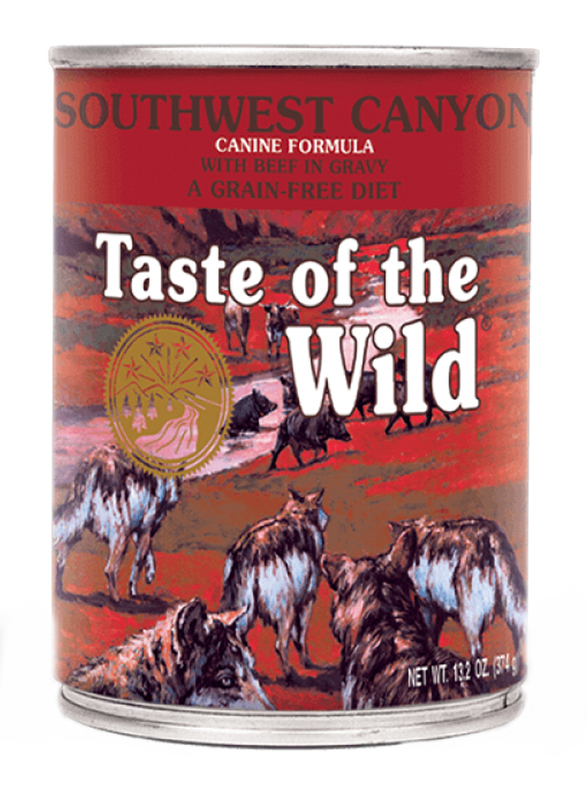 Taste of the Wild Southwest Canyon Dog Wet Food, 390g