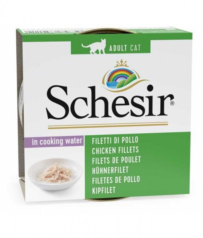 

Schesir Natural Style Cat - Chicken Fillets - Can - BOX - 14*85g