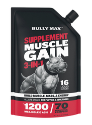 Bully Max Dog Muscle Gain 3in1 Liquid, 473g, Multicolour