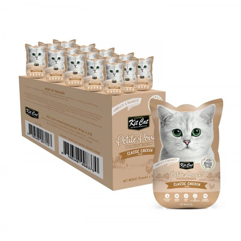 

Kit Cat KitCat Petite - Chicken Classic - Pouch - BOX - 24*70g