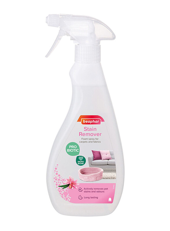 

Beaphar Probiotic Stain Remover for Dog & Cat, 500ml, Multicolour