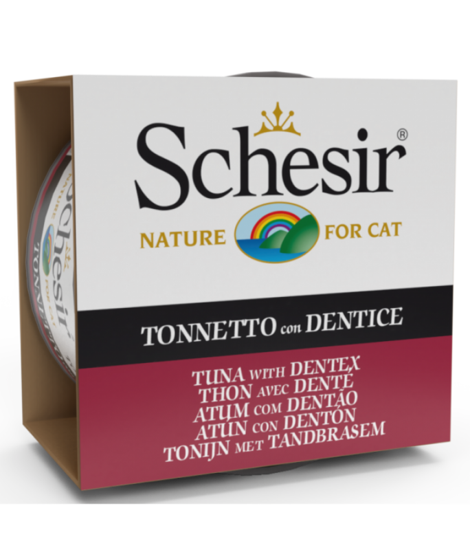 

Schesir Cat - Tuna With Dentex - Can - BOX - 14*85g