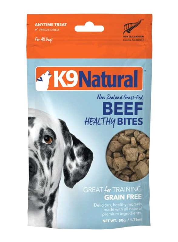 

K9 Natural Freeze Dried Beef Bites Treats Dog Food, 50g