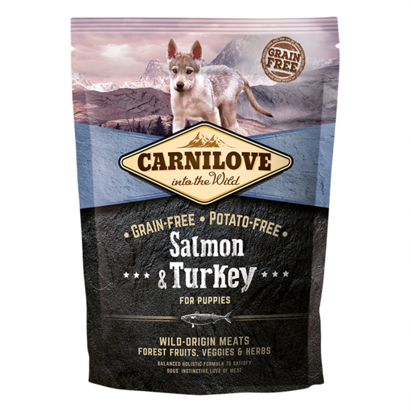 

Carnilove Puppy - Salmon & Turkey - 1.5kg