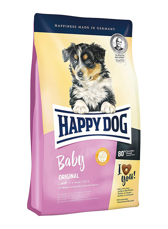 

Happy Dog Supreme Baby Original Puppy Dry Dog Food, 4 Kg