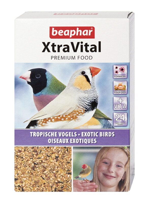 

Beaphar Xtra Vital Tropical Small Bird Dry Food, 500g