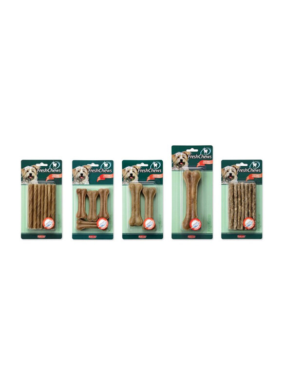 

Padovan Fresh Chew Dental Care Bone Shape Dry Dog Food, Extra Small, 15 Pieces