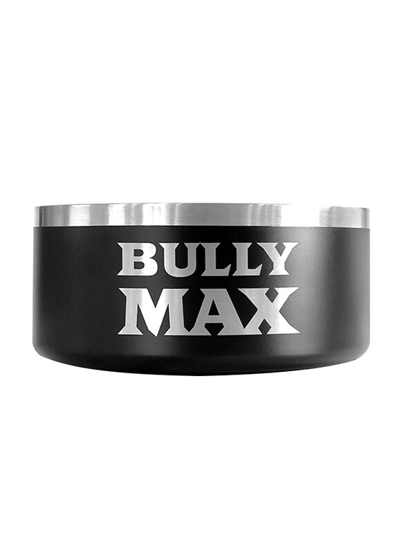 

Bully Max Heavy Duty Steel Dog Bowl, Small, Black