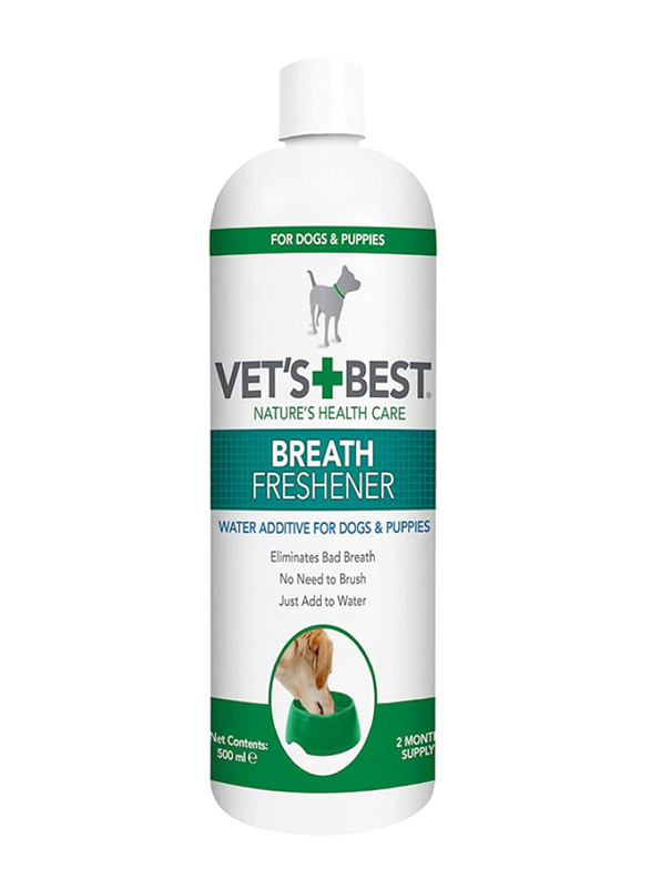 Vet's Best Dog Breath Freshener, 500ml, White