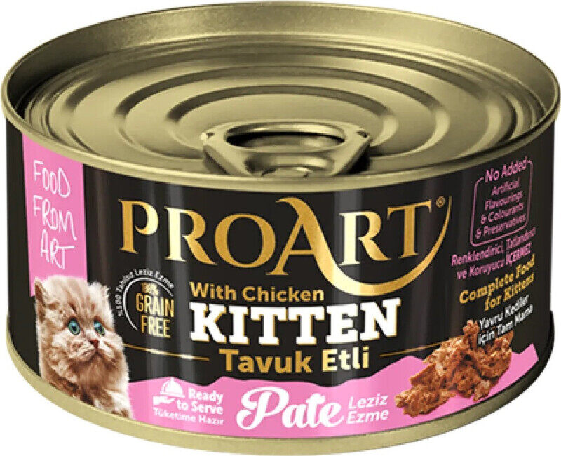 

ProArt Kitten Food - Chicken - Can - BOX - 24*80g