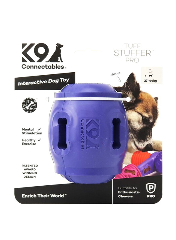 

K9 Connectables Tuff Stuffer Pro, Large, Purple