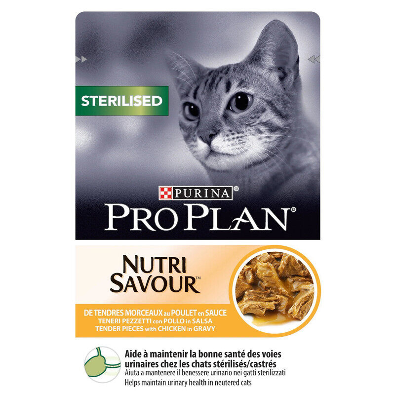 

Pro Plan Adult Sterilized - Chicken - Pouch - BOX - 26*85g