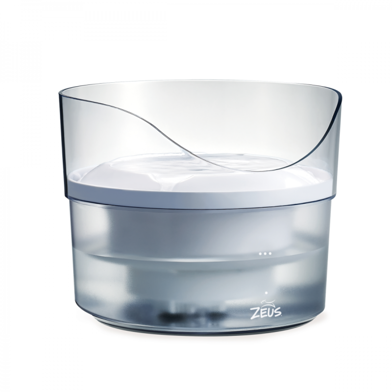 

Zeus Water Fountain with Splash Guard - Clear - 1.5L