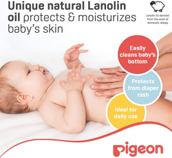 Pigeon 70 Sheets Baby Wipes Moisturizing Cloths for Kids