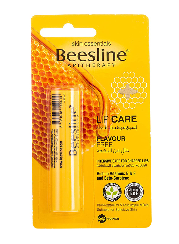 Beesline Flavour Free Lip Care, 4g