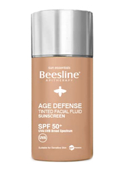 Beesline Age Defense Tinted Facial Fluid Sunscreen Light SPF 50, 40ml