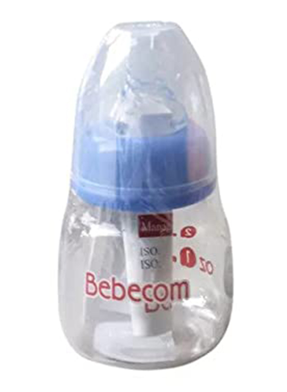 Bebecom Standard Neck Glass Bottle, 60ml, Assorted
