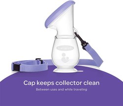 Lansinoh Breastmilk Silicone Collector, Clear
