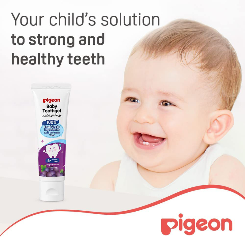 Pigeon 45g Baby Tooth Gel Grape for Kids